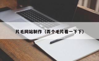 片毛網(wǎng)站制作（弄個(gè)毛片看一下下）